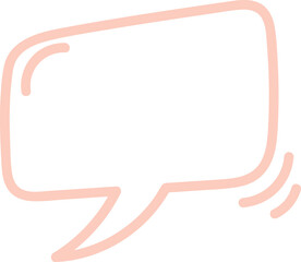 Fototapeta premium Speech bubble element