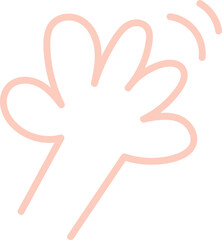 Speech bubble element