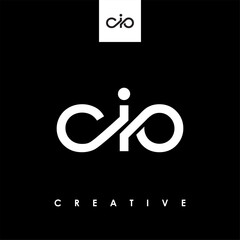 CIO Letter Initial Logo Design Template Vector Illustration