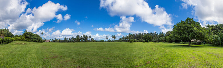 Panorama of Hawaii's landscape