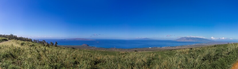 Panorama of Hawaii's landscape