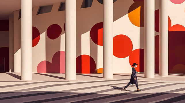 Sleek Elegance of a Modern Art Museum Under the Midday Sun	
