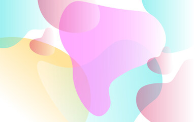 Gradient blob abstract background.