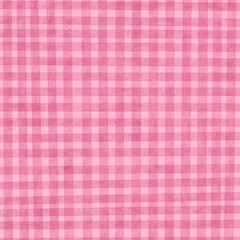 A charming gingham pattern in pacific pink color. The pattern is simple and classic, but also stylish and modern.