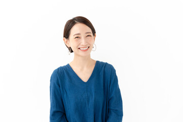 Fototapeta premium 笑顔の女性 ポートレート