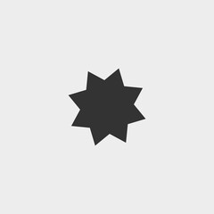 star burst sticker. Vector stars an sparkle silhouettes design elements. price tags explosion silhouettes, starburst retro sale badge, quality signs, sale icons. vector illustration star blank 