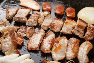 korean style grill bbq