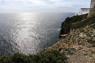 Cape Saint Vincent in Sagres, Portugal