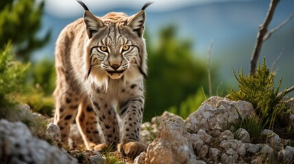 portrait of a lynx