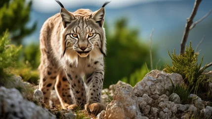Photo sur Plexiglas Lynx portrait of a lynx