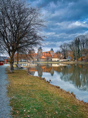 Schloß Thurnau mit Schloßweiher