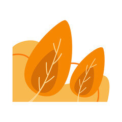 Blob Corner Autumn Plant