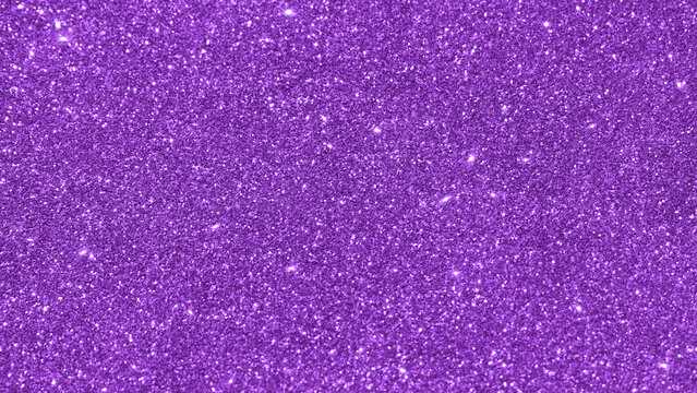 Purple glitter texture background. New Year, Christmas and all celebration background concepts.