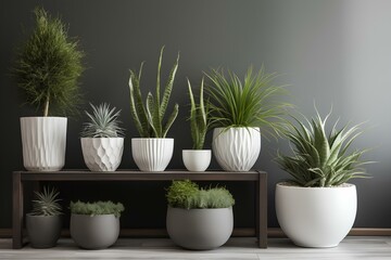 plant in a pot made by midjourney