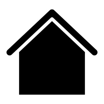 House glyph icon