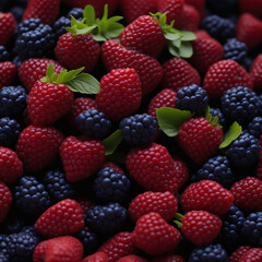 Fototapeta premium Fresh berries