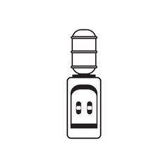 dispensers icon logo vector design