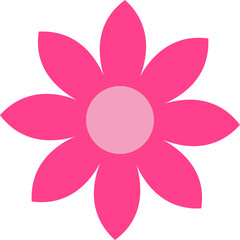 pink flower petal decoration 