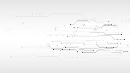 technology background with hi-tech digital data