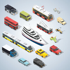 public transport vehicles collection