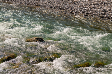 Fluss im Gebirge