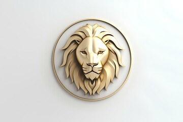 lion head icon made by midjourney	