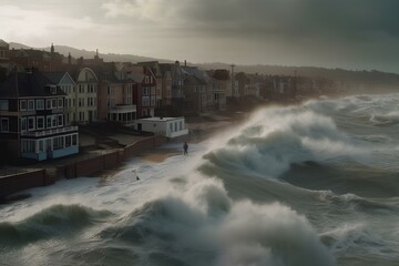 falls panorama made by midjourney	