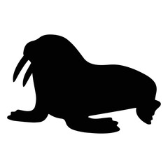 Water Animals Silhouette