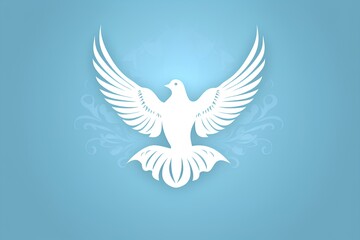 Obraz premium dove of peace made by midjourney