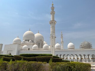 Fototapeta na wymiar Sheikh Zayed Grand Mosque UAE