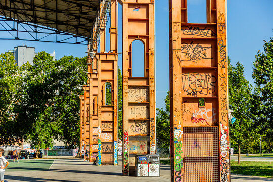 Columns Parco Dora Turin