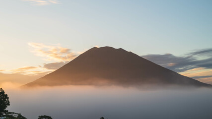 ニセコの羊蹄山の風景