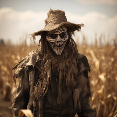 Fototapeta premium cowboy in the woods