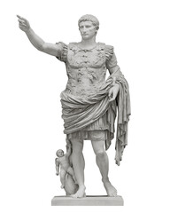 Fototapeta na wymiar Sculpture of Gaius Julius Caesar