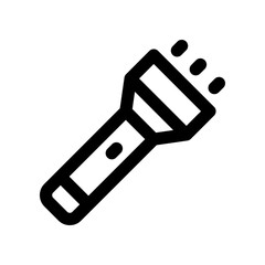 flashlight icon. vector icon for your website, mobile, presentation, and logo design.