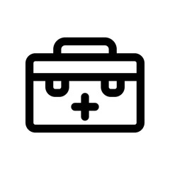 medical kit icon. vector icon for your website, mobile, presentation, and logo design.