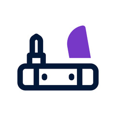 pocket knife icon. vector icon for your website, mobile, presentation, and logo design.