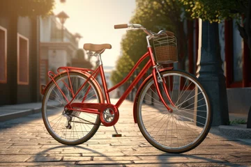 Deurstickers Bicycle © Mahenz