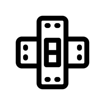 recommend clip art: band aid line icon. vector icon for your website, mobile, presentation, and logo design.