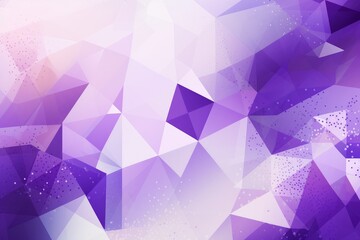 Obraz premium A vibrant abstract background with geometric triangles in shades of purple and white