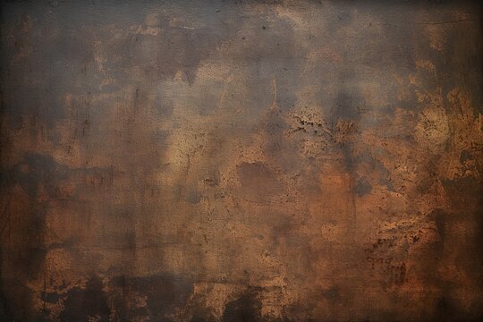 grunge dirty metal background or texture, Generative AI