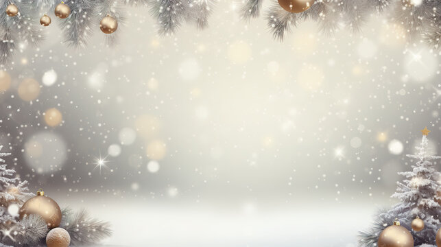 Christmas and New Year background.