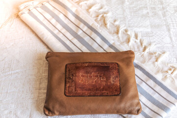 A bag of tallit, jewish symbol