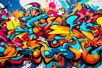 Fototapeta premium graffiti background