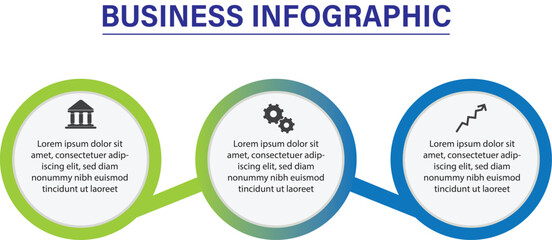Business data visualization. timeline infographic icons designed for abstract background template stock illustration