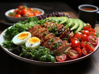 Healthy Hearty Cobb Salad HD