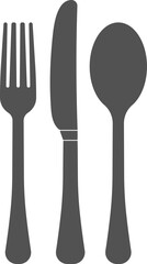 fork spoon and knife