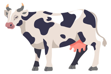 Cow cattle, farming and agriculture, breeding