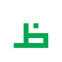 Kufic font chart arabic