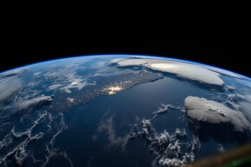 The Earth at night as seen from space